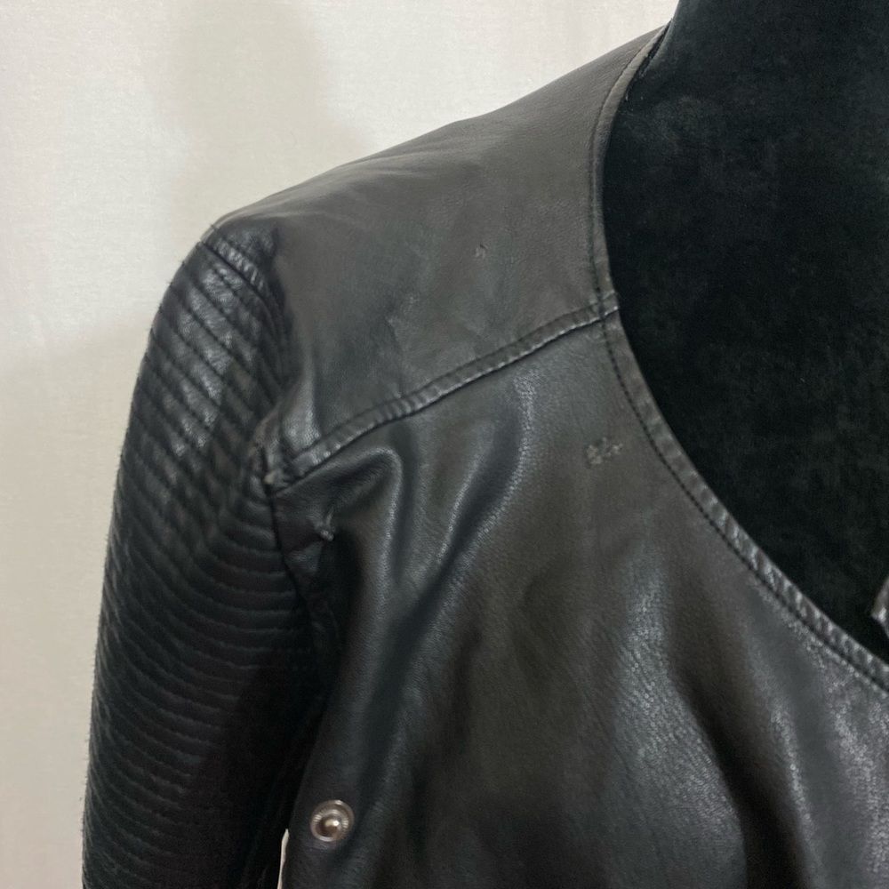 Top Shop leather jacket - Picture 5 of 8
